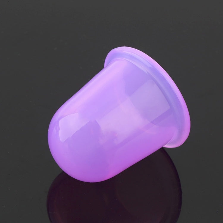 Health Care Body Massage Vacuum Silicone Cupping Cup,Random Color Delivery