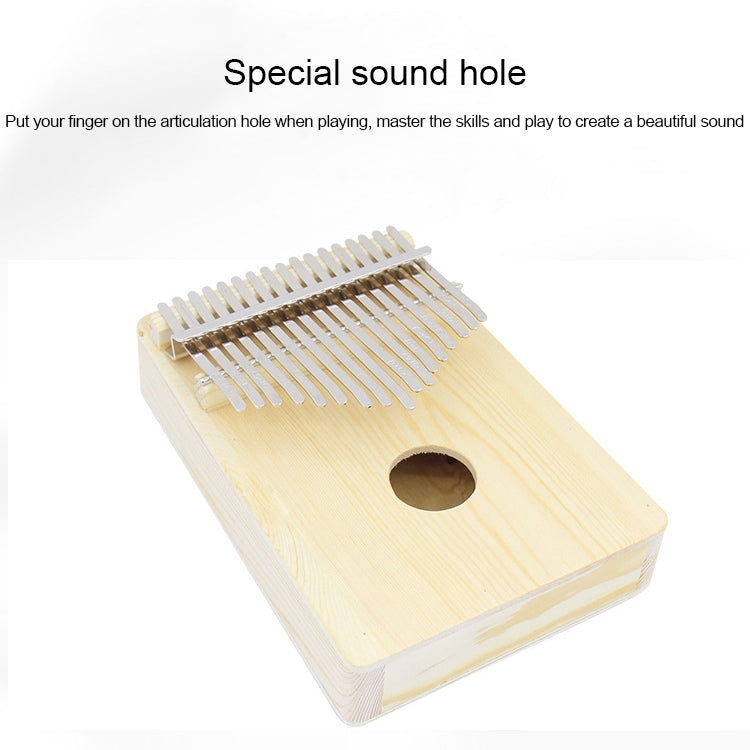 17-tone Kalimba Thumb Piano Kalimba Finger Piano Children DIY
