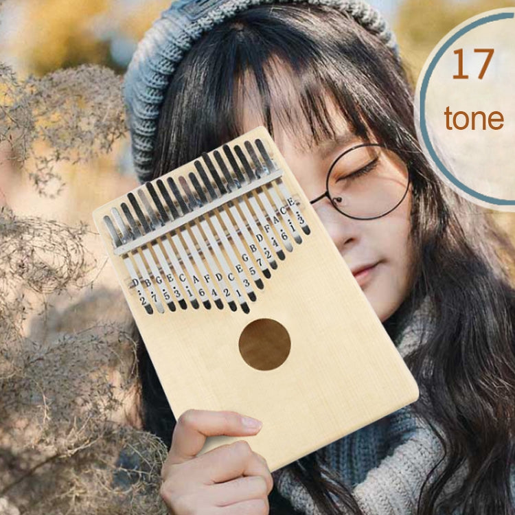 17-tone Kalimba Thumb Piano Kalimba Finger Piano Children DIY