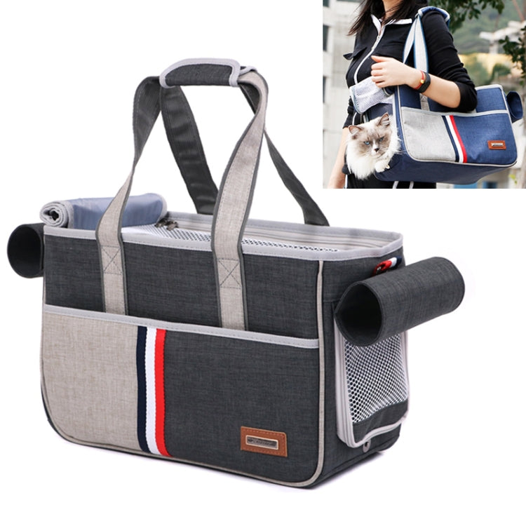 DODOPET Outdoor Portable Oxford Cloth Cat Dog Pet Carrier Bag Handbag Shoulder Bag, Size: 43 x 19 x 26cm