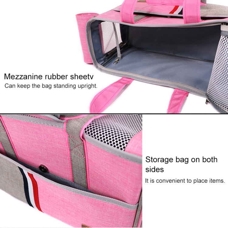 DODOPET Outdoor Portable Oxford Cloth Cat Dog Pet Carrier Bag Handbag Shoulder Bag, Size: 43 x 19 x 26cm