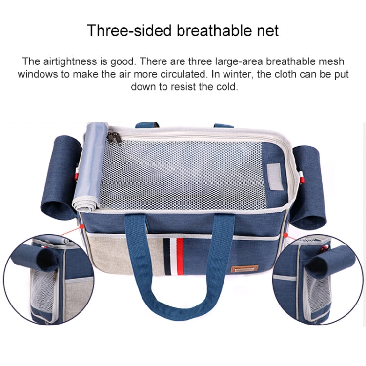DODOPET Outdoor Portable Oxford Cloth Cat Dog Pet Carrier Bag Handbag Shoulder Bag, Size: 43 x 19 x 26cm