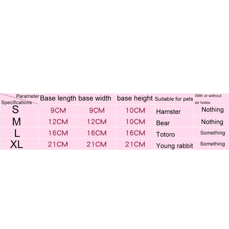 Flannel Cylinder Pet House Warm Hamster Hammock Hanging Bed Small Pets Nest, S, Size:10*9*9cm