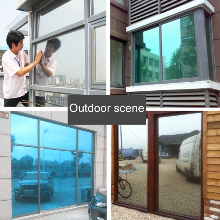 UV Reflective One Way Privacy Decoration Glass Window Film Sticker, Width: 80cm, Length: 1m