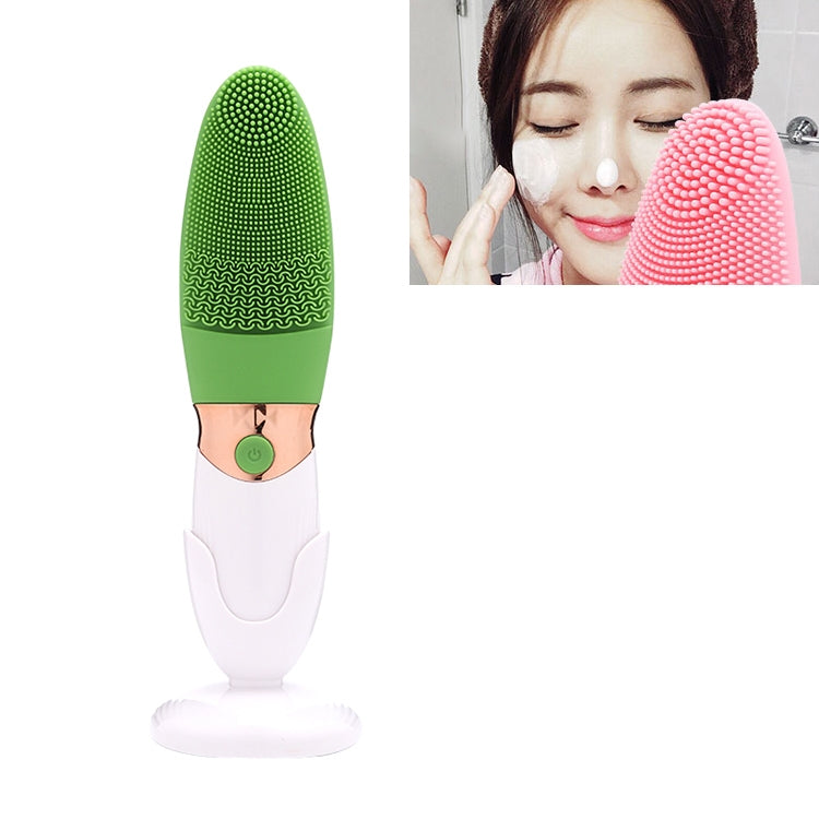 CNaier AE-618 Battery-powered Silicone Acoustic Wave Face Skin Care Electric Facial Cleanser