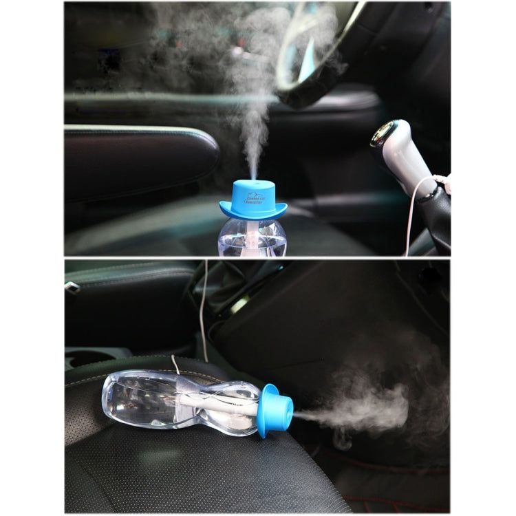 DC 5V USB Cowboy Cap Mini Humidifier Aromatherapy Air Purifier Humidifier for Office / Home Room / Car / Travel