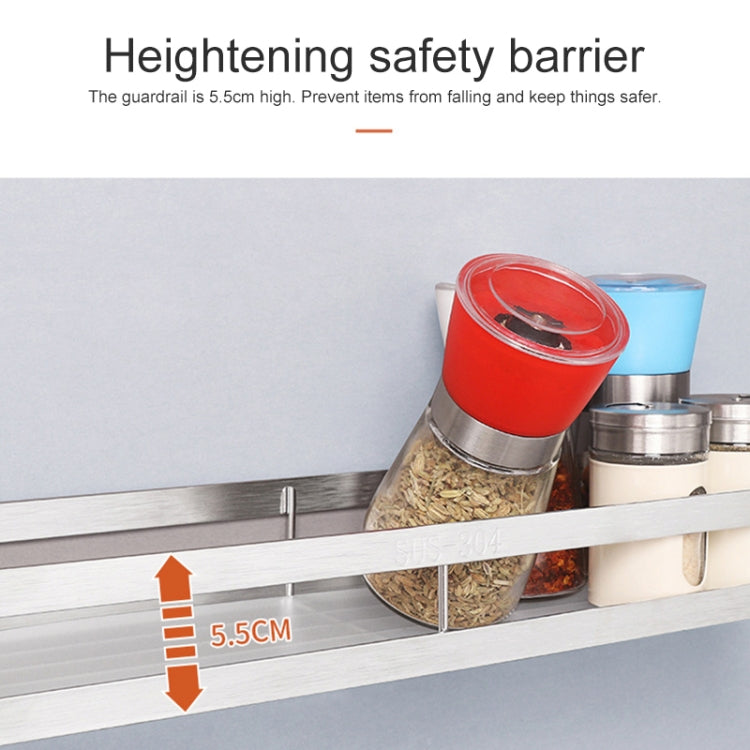 304 Stainless Steel Wall-mounted Kitchen Rack Hanging Knife Holder