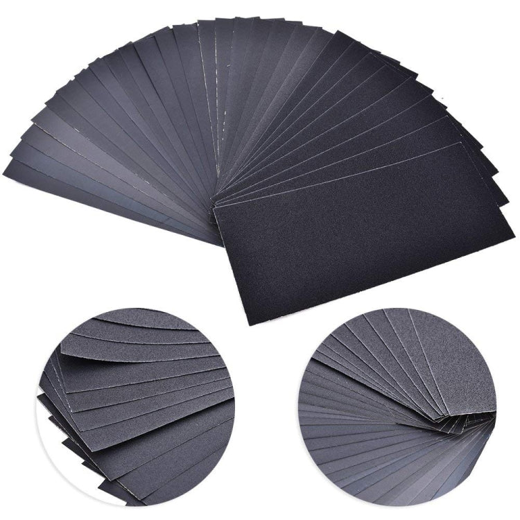 28 PCS LANHU Grit 120-3000 Wet And Dry Polishing Grinding Sandpaper，Size: 22.9 x 9.1cm