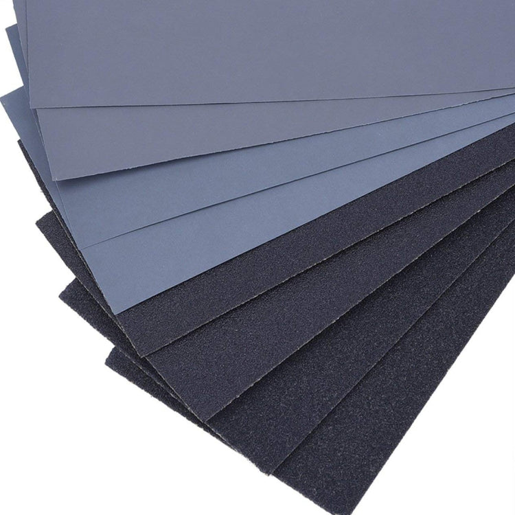 28 PCS LANHU Grit 120-3000 Wet And Dry Polishing Grinding Sandpaper，Size: 22.9 x 9.1cm