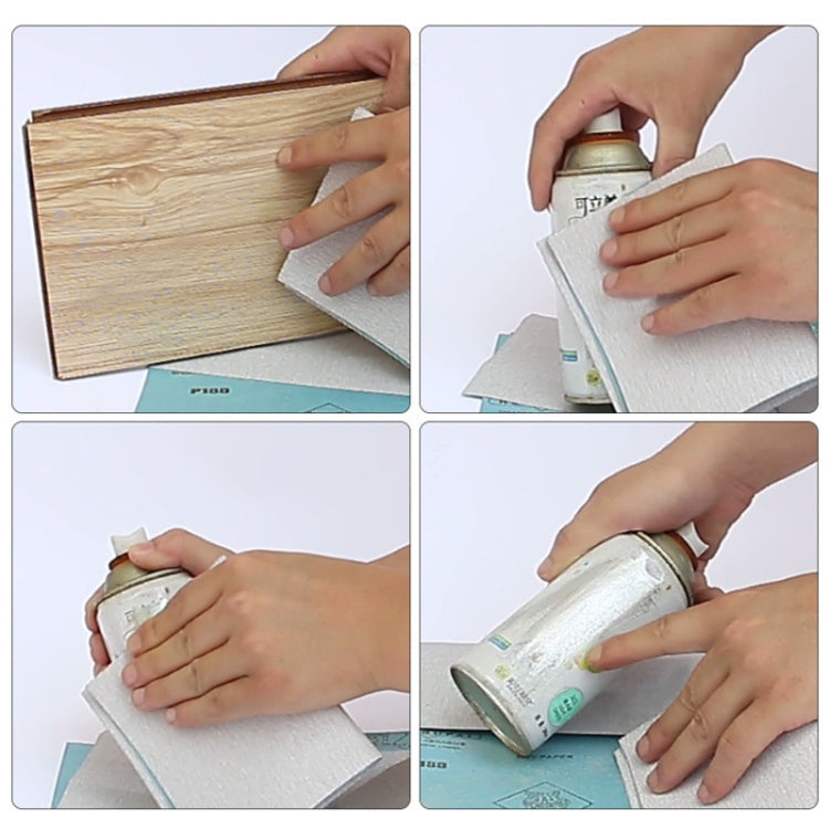 10pcs Grit 400 Wet And Dry Polishing Grinding Sandpaper，Size: 23 x 9cm