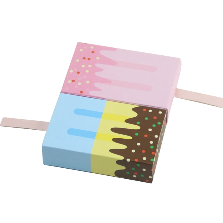 100 PCS European Creativity Ice Cream Candy Packing Box, Size: 10.5*6.8*2.8cm