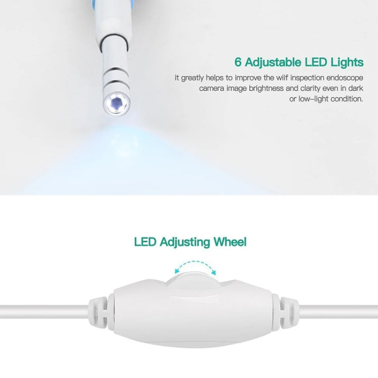 i95 3 in 1 USB Ear Scope Inspection HD 0.3MP Camera Visual Ear Spoon for OTG Android Phones & PC & MacBook, 1.75m Length Cable