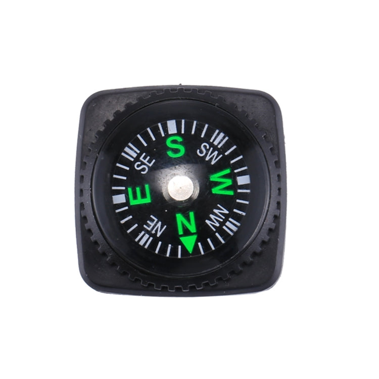 10 PCS 20mm Outdoor Sports Camping Hiking Pointer Guider Plastic Compass Hiker Navigation, Random Color Delivery