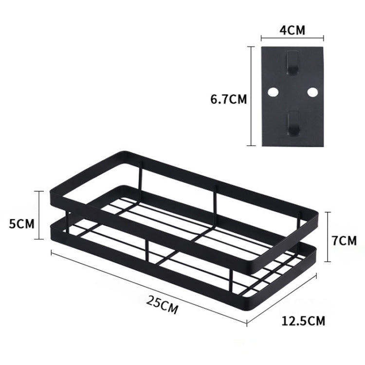 25cm Kitchen Punch-free Wall Mount Seasoning Storage Rack