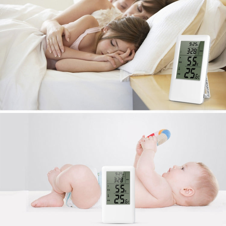 MC501 Adjustable Indoor Thermometer Hygrometer, Charging Version