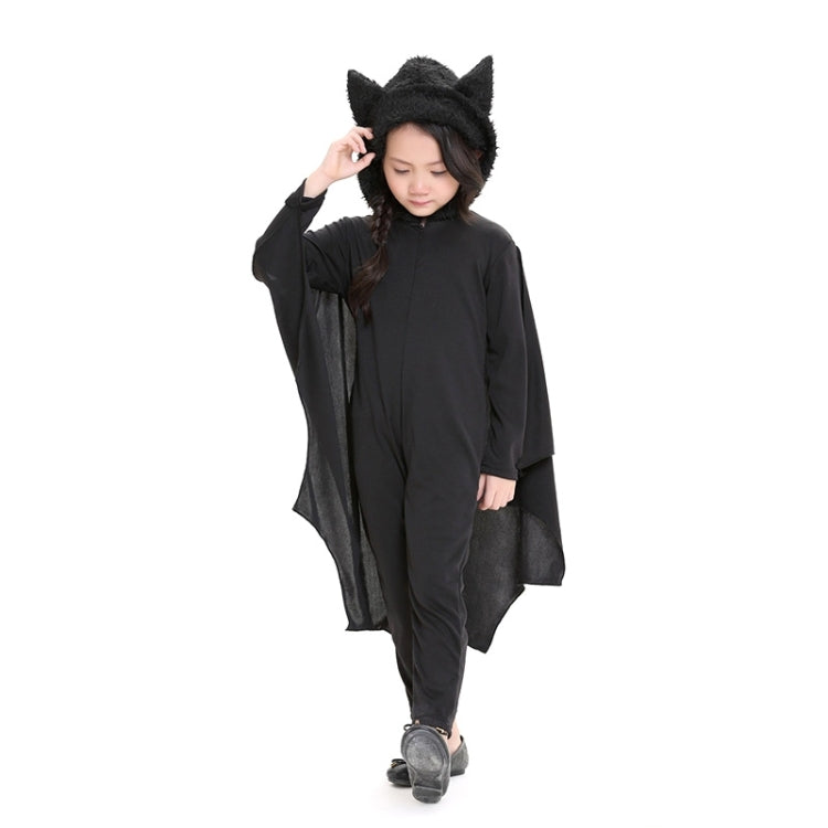 Halloween Costume Children Jumpsuit Bat Style Cosplay Costumes Stage Suit Size:M, Suggested Height:115-130cm