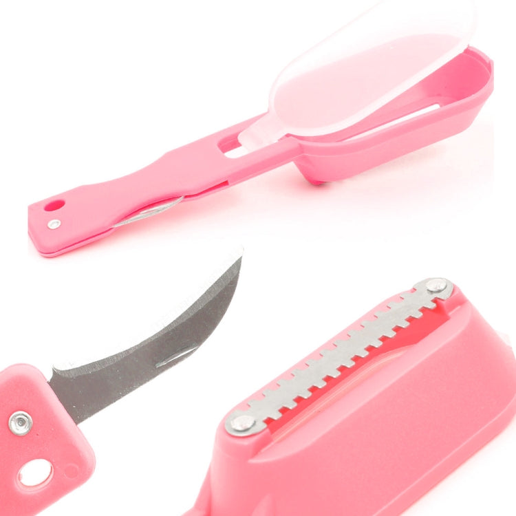 2 PCS Kitchen Essential Fish Scraper Fish Scale Planing Knife with Cover