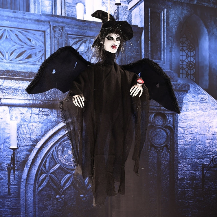 Flying Hanging Ghost Scary Sound and Moving for Halloween Decorations