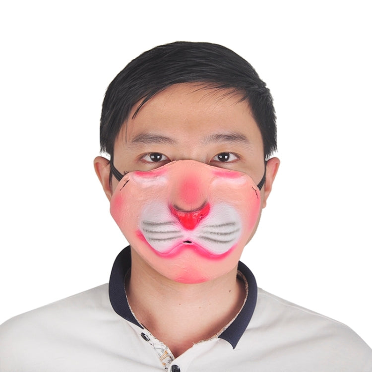 Fun Scary Horrible Mask Party Halloween Clown Latex Half Face Masks for Adult / Children, Random Style Delivery