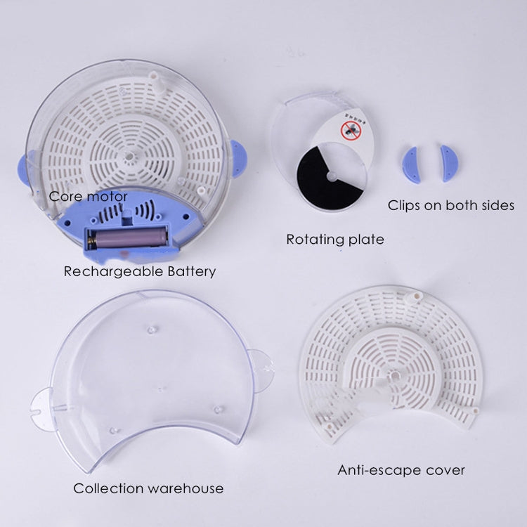 Electric Rotary Fly Catcher Flytrap Mosquito Killer Repellent, US Plug