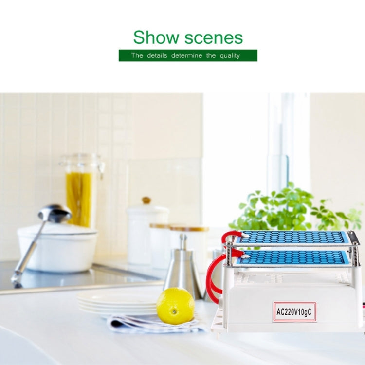 High Temperature Ceramic Plate Integrated Ozone Generator 220V 10g Air Purifier