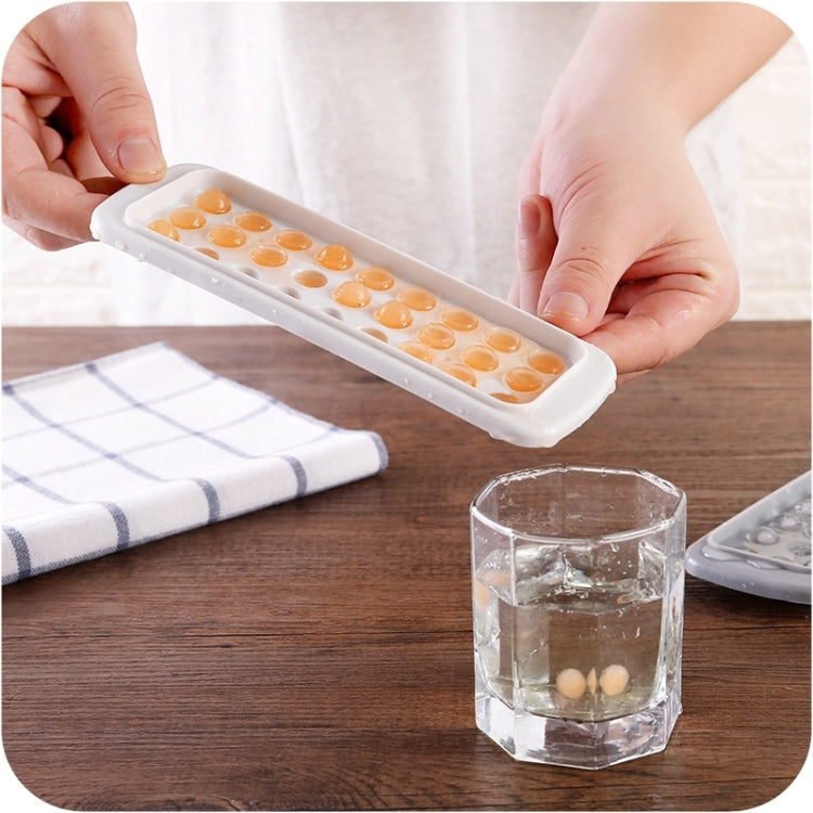 Creative Mini Ball Shaped 27-grid Ice Mold, Random Color Delivery