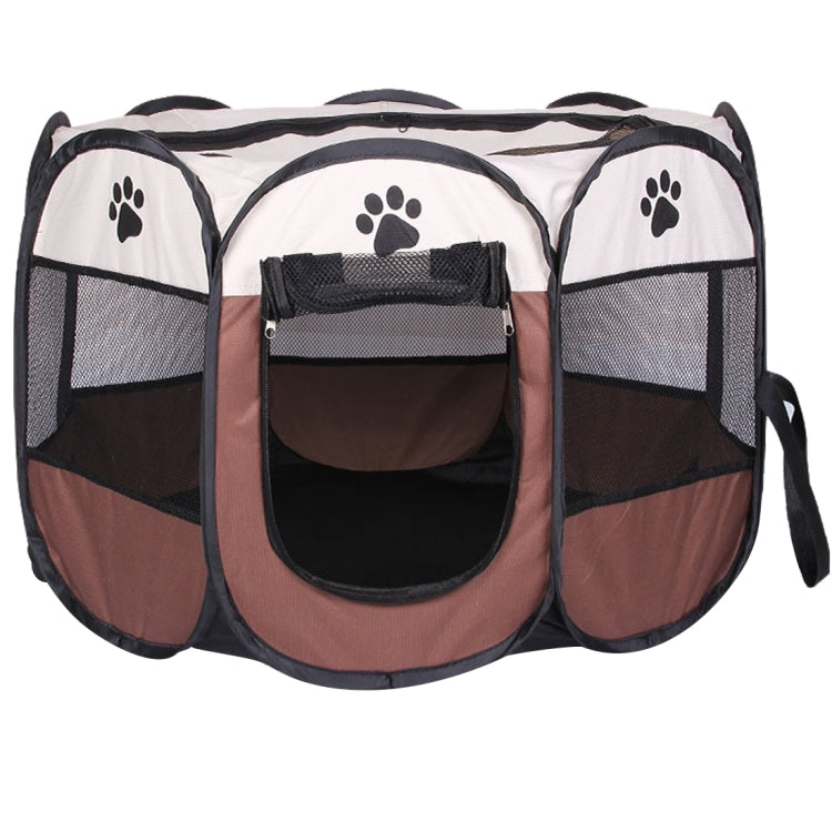 Fashion Oxford Cloth Waterproof Dog Tent Foldable Octagonal Outdoor Pet Fence, M, Size: 91 x 91 x 58cm