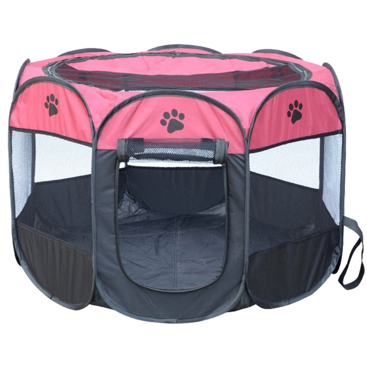 Fashion Oxford Cloth Waterproof Dog Tent Foldable Octagonal Outdoor Pet Fence, M, Size: 91 x 91 x 58cm