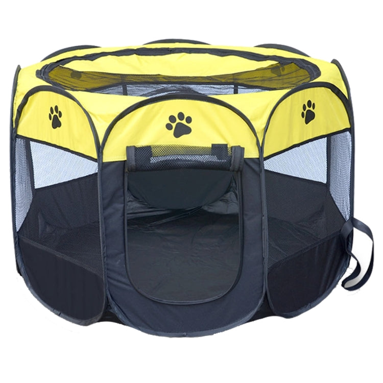 Fashion Oxford Cloth Waterproof Dog Tent Foldable Octagonal Outdoor Pet Fence, M, Size: 91 x 91 x 58cm