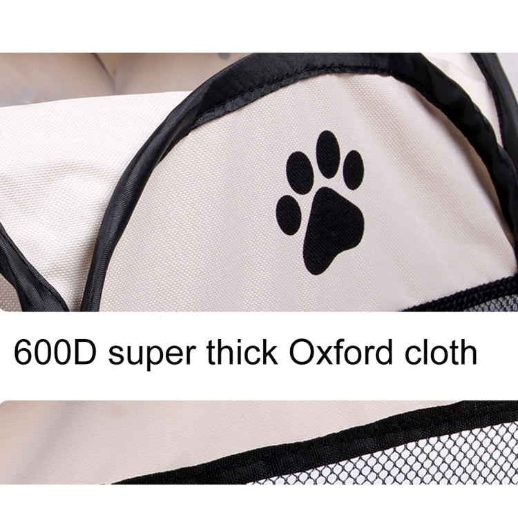 Fashion Oxford Cloth Waterproof Dog Tent Foldable Octagonal Outdoor Pet Fence, M, Size: 91 x 91 x 58cm
