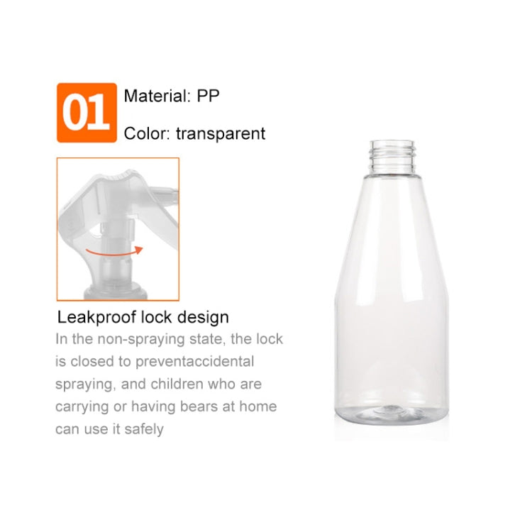 Plastic Spray Bottles Leak Proof with Trigger Sprayer, 200ml