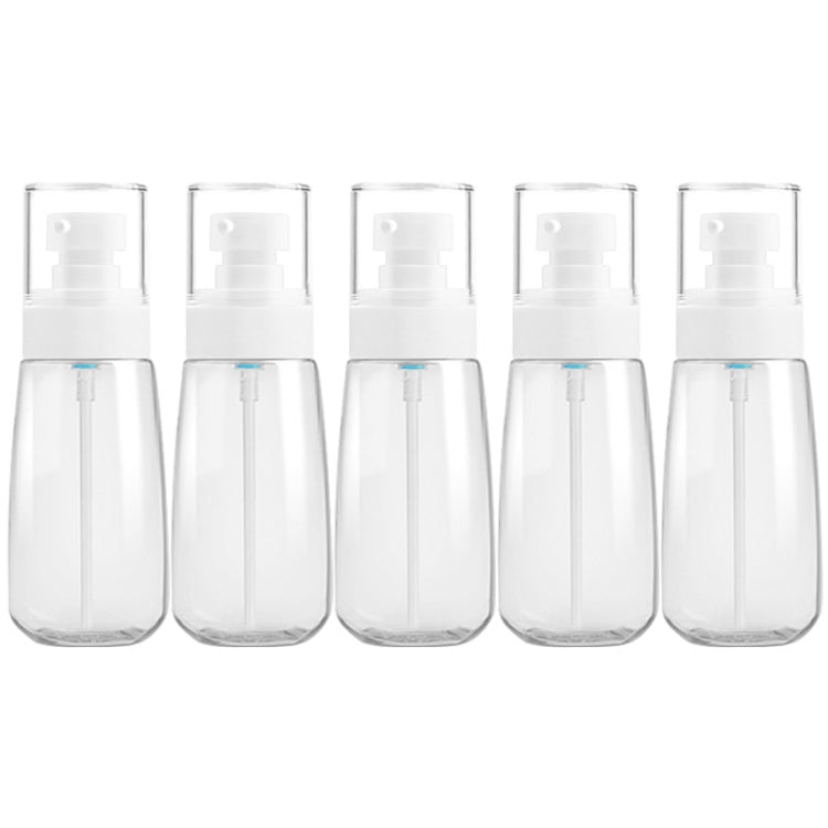 5 PCS Travel Plastic Bottles Leak Proof Portable Travel Accessories Small Bottles Containers, 80ml