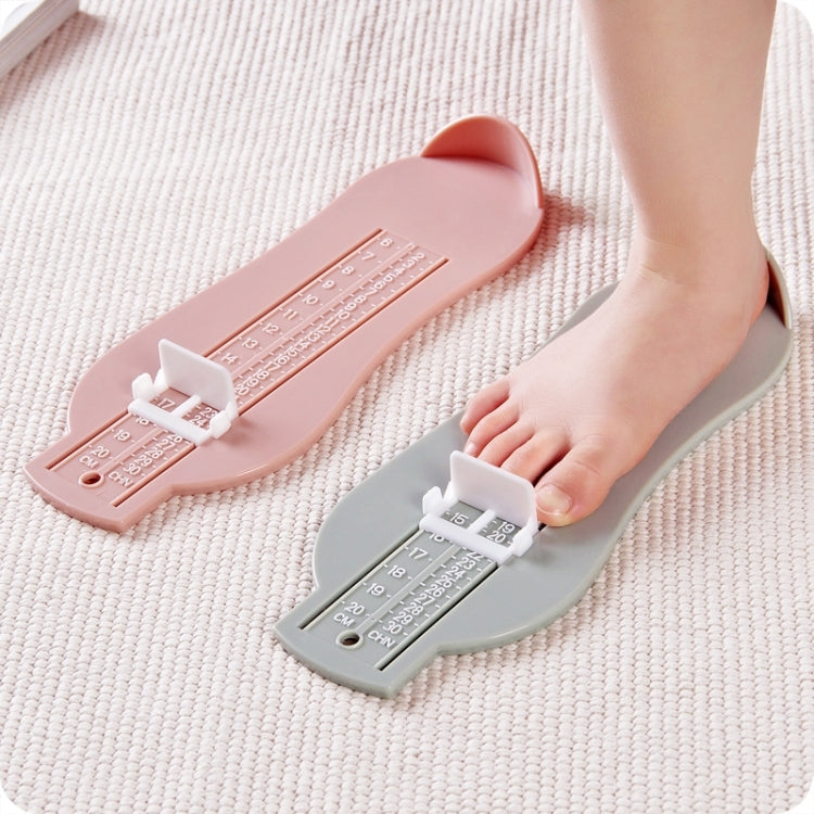 2 PCS Children Foot Length Measuring Ruler, Random Color Delivery