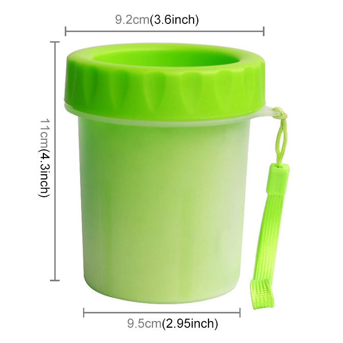 Pet Antiseptic Products Silicone Wash Feet Cleaning Cup Size: S