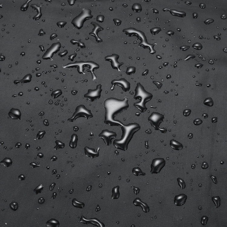 Anti-UV Waterproof Dust-proof 210D Oxford Cloth Folding Table Chairs Protective Cover Outdoor Furniture Set Cover, Size: 213*132*74cm(Black)