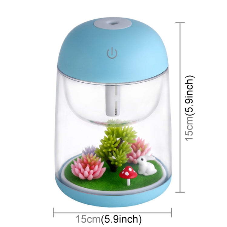Imycoo WT602 2W Portable Mini Micro Landscape Design USB Charge Aromatherapy Air Humidifier with LED Colorful Light, Water Tank Capacity: 180ml, DC 5V