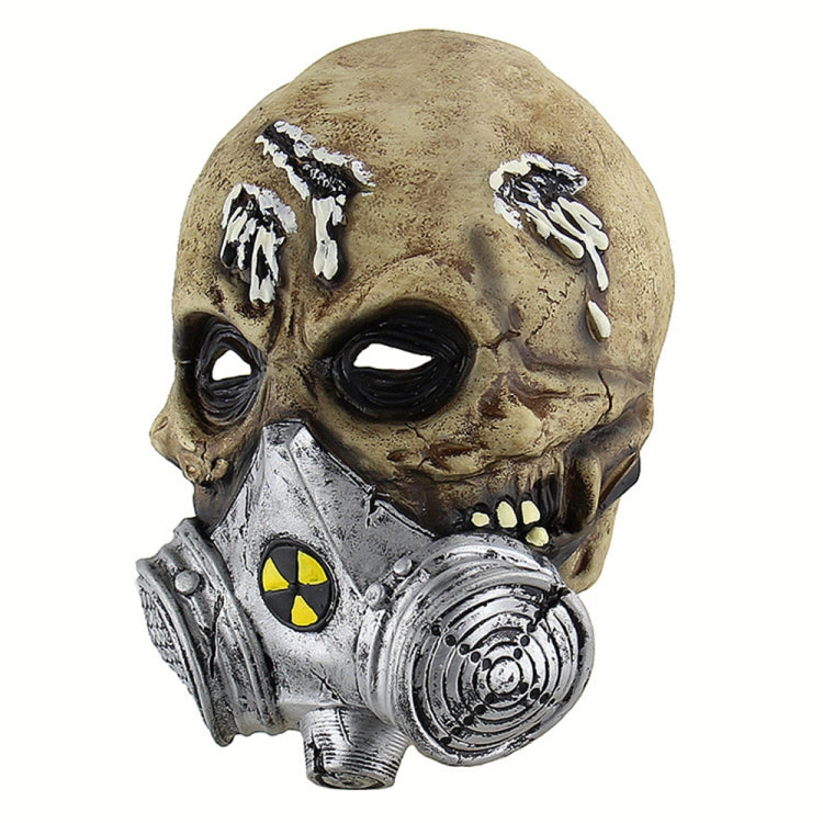 Halloween Festival Party Latex Biochemical Gas Mask Skeleton Frightened Mask Headgear