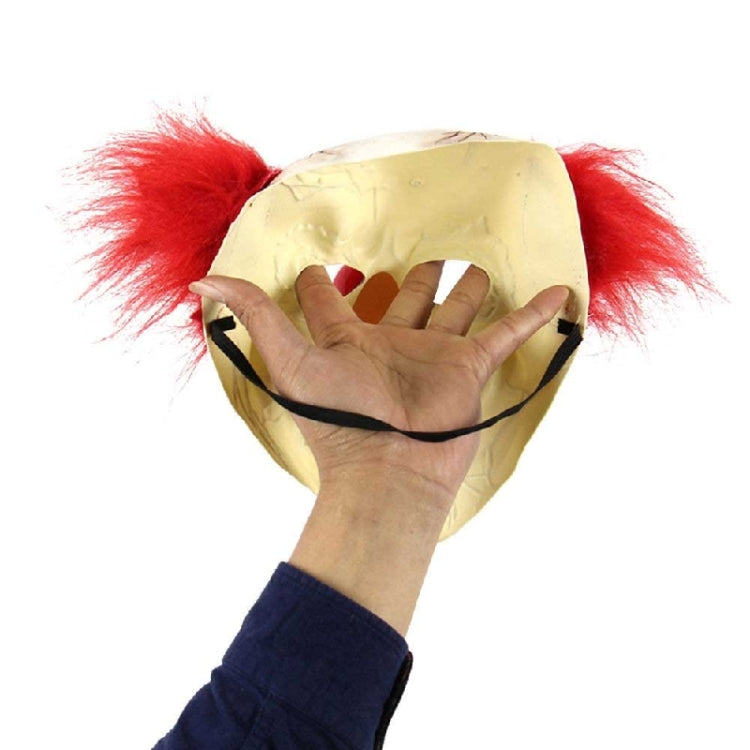 Halloween Festival Party Latex Bald Clown Frightened Mask