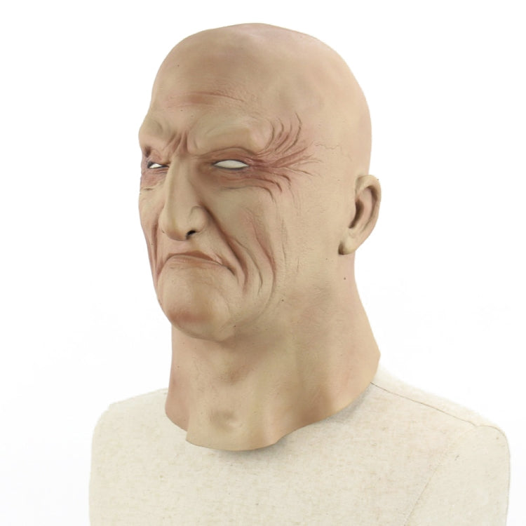 Halloween Festival Party Latex Underworld Boss Frightened Mask Headgear