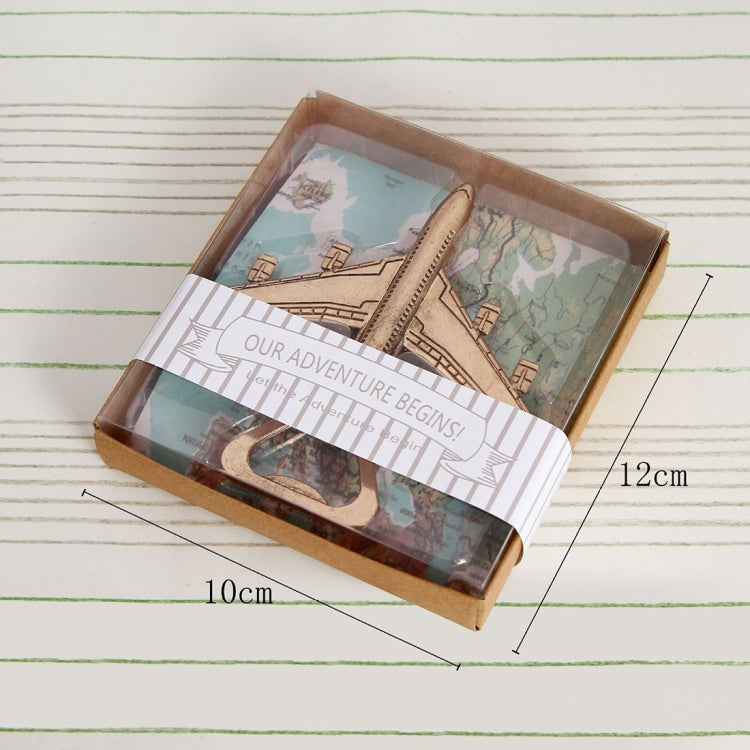 2 PCS Alloy Plane Design Beer Bottle Opener Best Wedding Gift and Party Favors