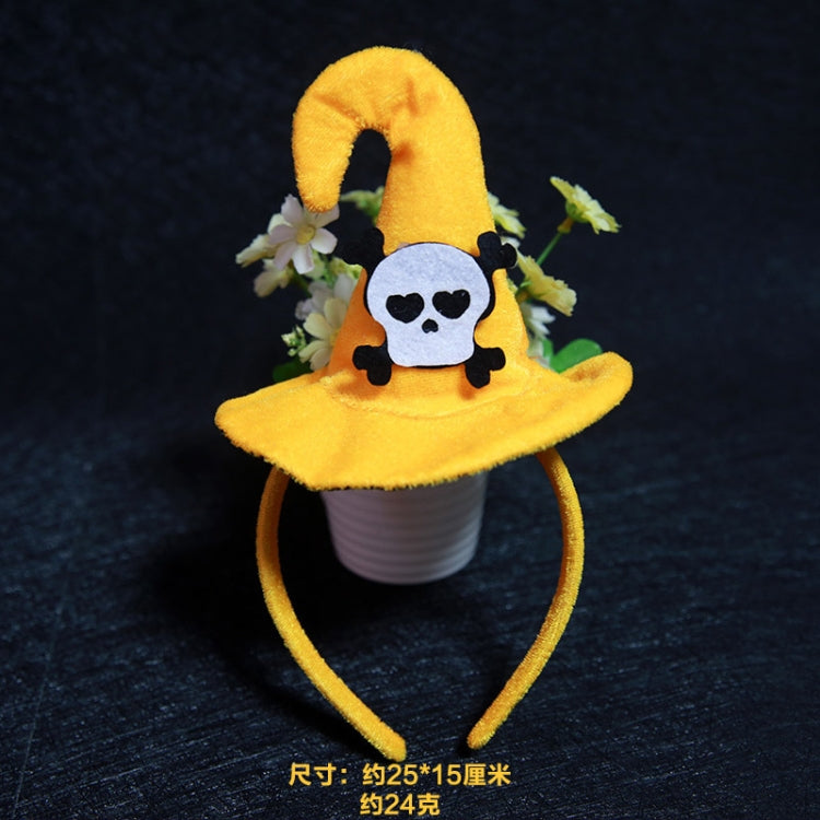 Halloween Party Dress Up Headgear Supplies Personalized Cartoon Pattern Headbands, Random Style Delivery