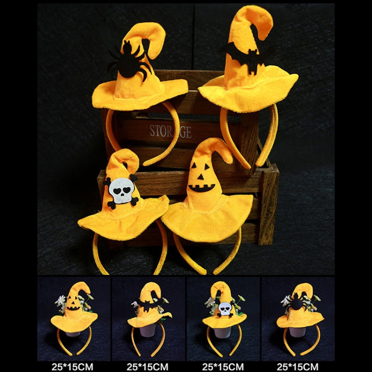 Halloween Party Dress Up Headgear Supplies Personalized Cartoon Pattern Headbands, Random Style Delivery