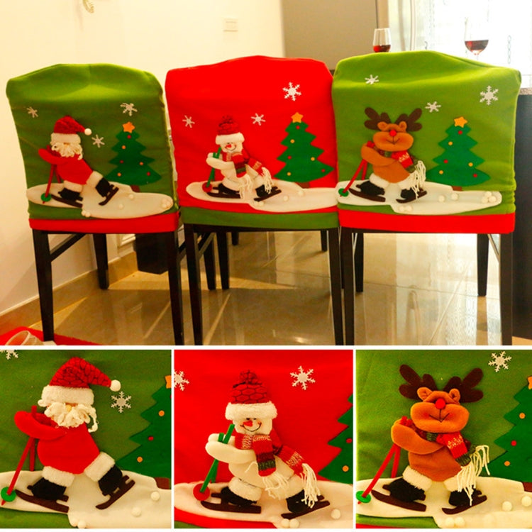 Christmas Dinner Table Decoration New Style Christmas Chair Cover