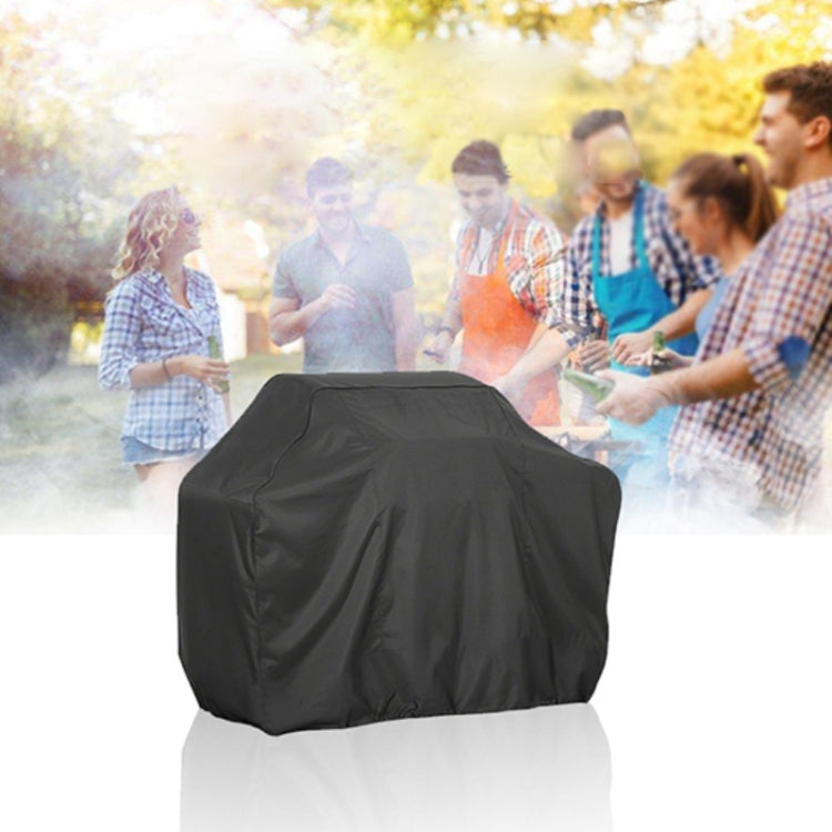 Outdoor Anti-UV Waterproof Dust-proof 210D Oxford Cloth BBQ Square Protective Bag Charcoal Barbeque Grill Cover, Size: 170x61x117cm