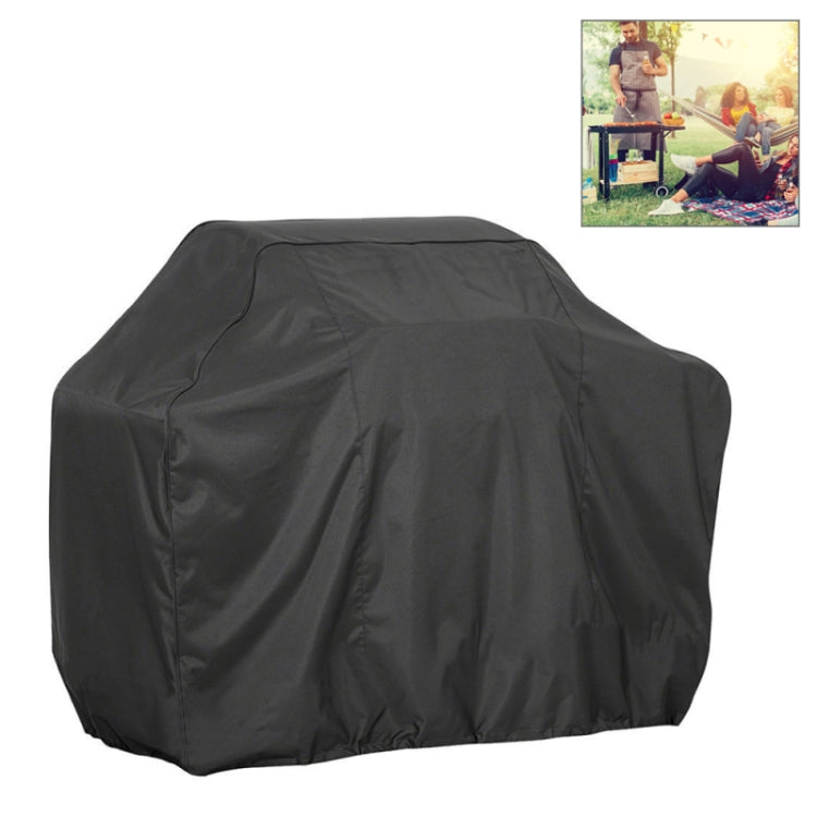 Outdoor Anti-UV Waterproof Dust-proof 210D Oxford Cloth BBQ Square Protective Bag Charcoal Barbeque Grill Cover, Size: 190x70x117cm