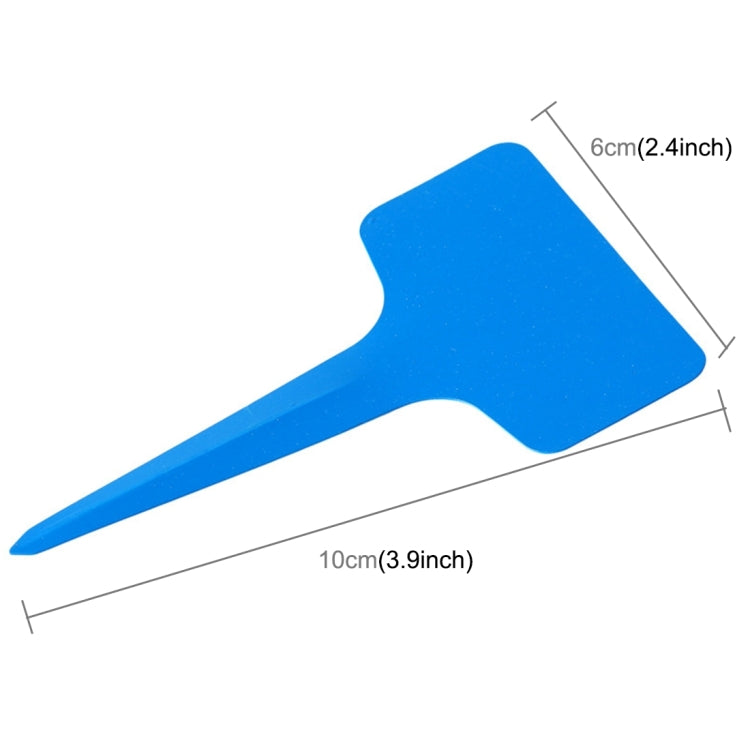 100PCS Floral Label Gardening Label T - type Label Insert Label Potted Label,Random Color Delivery