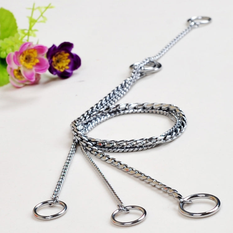 60cm Pet P Chain Pet Collars Pet Neck Strap Dog Neckband Snake Chain Dog Chain Dog Collar