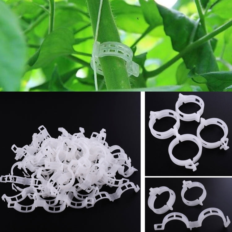 500 PCS 25mm Plastic Fixed Tie Clip Hanging Crane Folder Vines Plant Fixed Clip