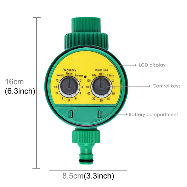 Garden Electronic Water Timer  Digital Solenoid Valve Intelligent Irrigation Sprinkler Controller Digital Water Programs System