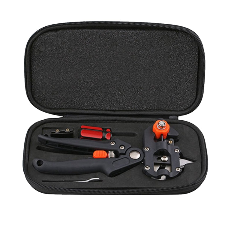 Professional Grafting Tool Set Pruning Scissors Seedling Grafting Machine Grafting Device with Three Blades, a Cross Knife ,a Wrench